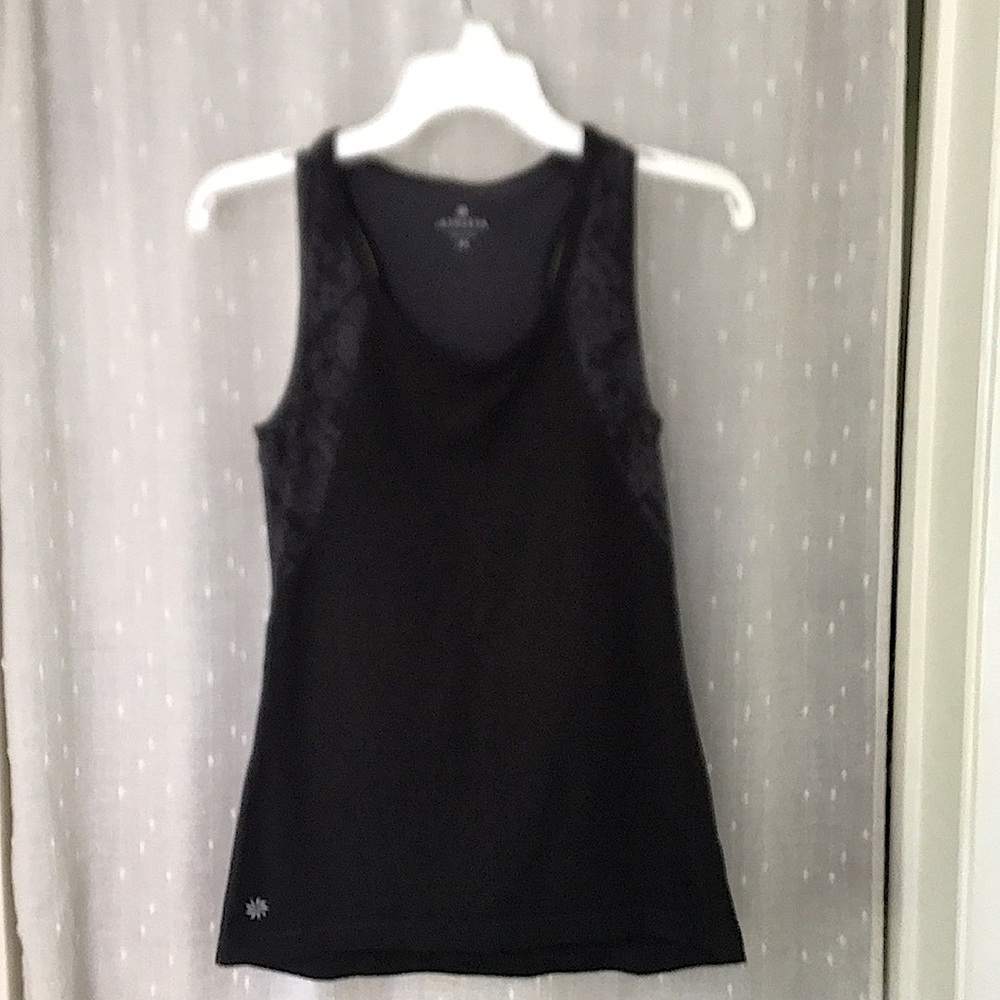 Athleta Racerback Core Tank- damask floral print